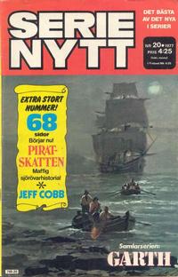 Cover for Serie-nytt [delas?] (Semic, 1970 series) #20/1977