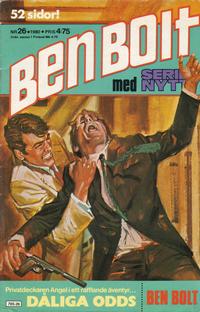 Cover for Serie-nytt [delas?] (Semic, 1970 series) #26/1980