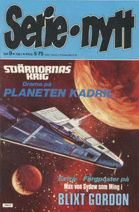 Cover Thumbnail for Serie-nytt [delas?] (Semic, 1970 series) #9/1981