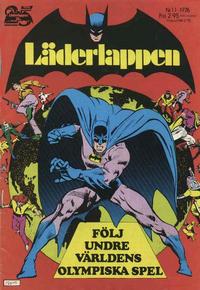 Cover Thumbnail for Läderlappen (Semic, 1976 series) #11/1976
