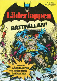 Cover for Läderlappen (Semic, 1976 series) #5/1977