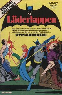 Cover Thumbnail for Läderlappen (Semic, 1976 series) #12/1977