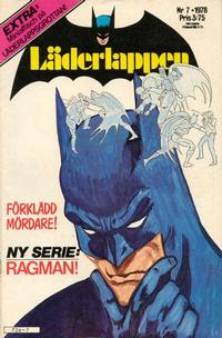 Cover Thumbnail for Läderlappen (Semic, 1976 series) #7/1978