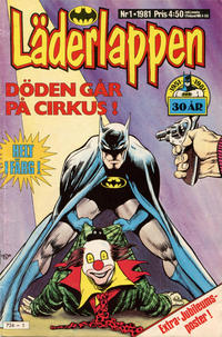 Cover Thumbnail for Läderlappen (Semic, 1976 series) #1/1981