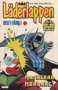 Cover Thumbnail for Läderlappen (Semic, 1976 series) #5/1981
