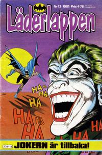 Cover Thumbnail for Läderlappen (Semic, 1976 series) #13/1981
