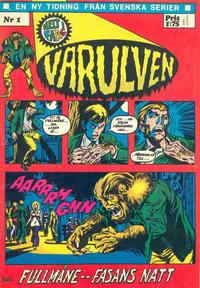 Cover Thumbnail for Varulven (Svenska serier, 1972 series) #1/[1972]