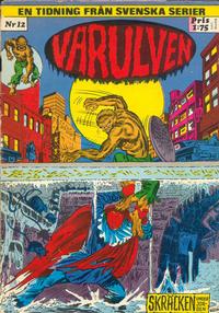 Cover Thumbnail for Varulven (Svenska serier, 1972 series) #12