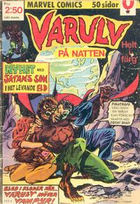 Cover Thumbnail for Varulv på natten (Red Clown, 1975 series) #1/1975