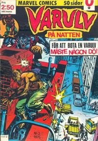 Cover Thumbnail for Varulv på natten (Red Clown, 1975 series) #3/1975