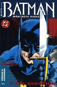 Cover Thumbnail for Batman - Mörkrets riddare (Epix, 1992 series) #3/92 [3/1992]