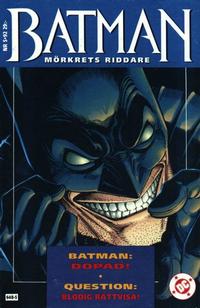 Cover Thumbnail for Batman - Mörkrets riddare (Epix, 1992 series) #5/92 [5/1992]