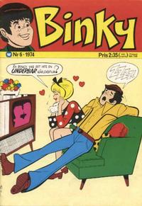 Cover Thumbnail for Binky (Williams Förlags AB, 1971 series) #6/1974