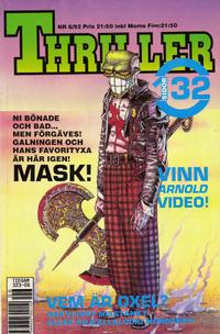 Cover Thumbnail for Thriller (Semic, 1991 series) #6/1992