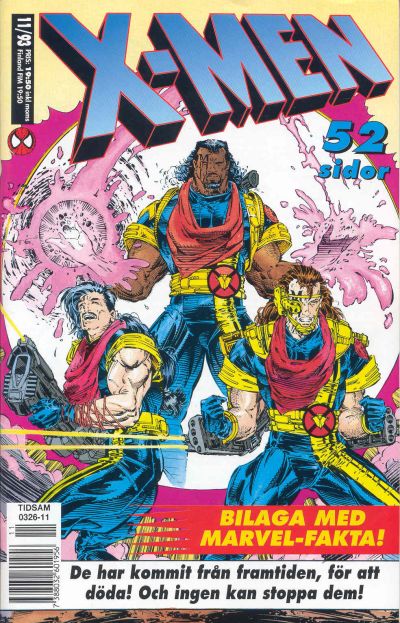 Cover for X-Men (SatellitFörlaget, 1990 series) #11/1993