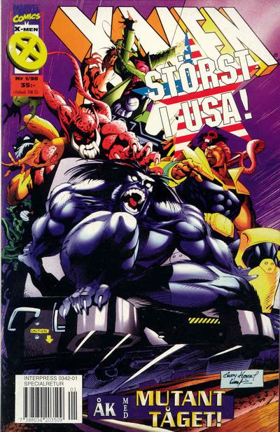 Cover for X-Men (Egmont, 1998 series) #1/1998