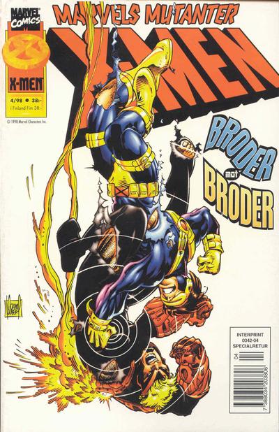 Cover for X-Men (Egmont, 1998 series) #4/1998
