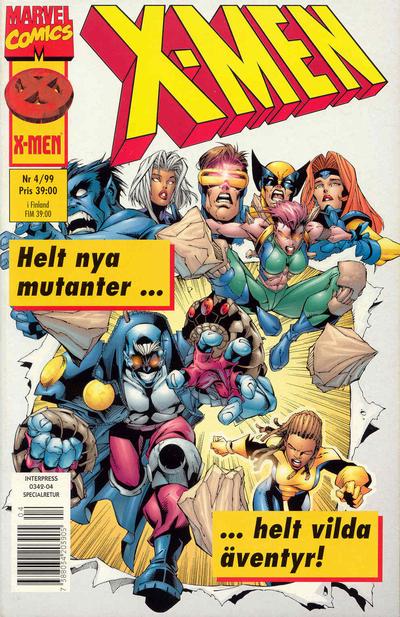 Cover for X-Men (Egmont, 1998 series) #4/1999