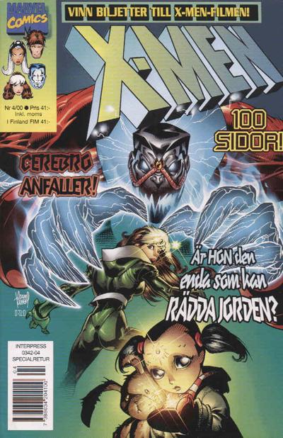 Cover for X-Men (Egmont, 1998 series) #4/2000