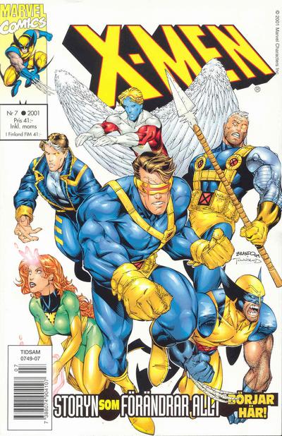 Cover for X-Men (Egmont, 1998 series) #7/2001