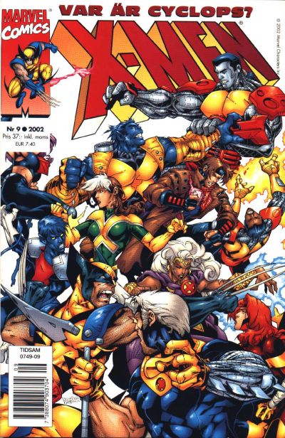 Cover for X-Men (Egmont, 1998 series) #9/2002