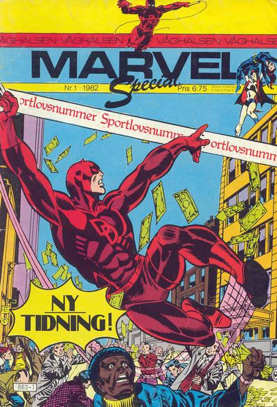 Cover for Marvel special (Atlantic Förlags AB, 1982 series) #1/1982