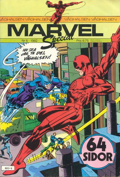 Cover for Marvel special (Atlantic Förlags AB, 1982 series) #6/1982