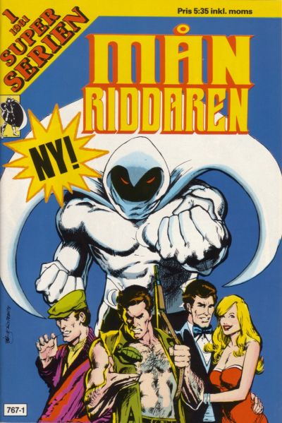 Cover for Superserien (Månriddaren) (Hemmets Journal, 1981 series) #1/1981