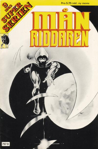 Cover for Superserien (Månriddaren) (Hemmets Journal, 1981 series) #9/1982