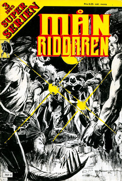 Cover for Superserien (Månriddaren) (Hemmets Journal, 1981 series) #3/1983