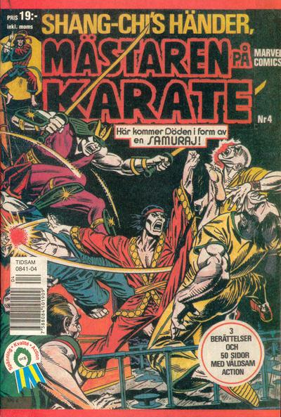 Cover for Mästaren på karate (Oscar Caesar, 1993 series) #4/1993
