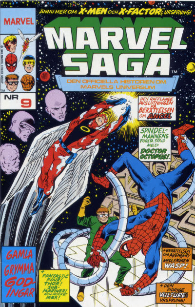 Cover for Marvel Saga (SatellitFörlaget, 1988 series) #9