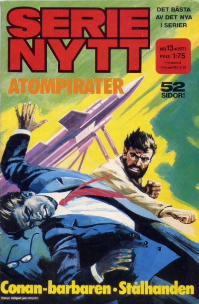 Cover for Serie-nytt [delas?] (Semic, 1970 series) #13/1971