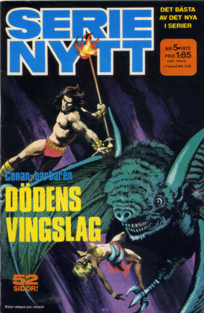 Cover for Serie-nytt [delas?] (Semic, 1970 series) #5/1972
