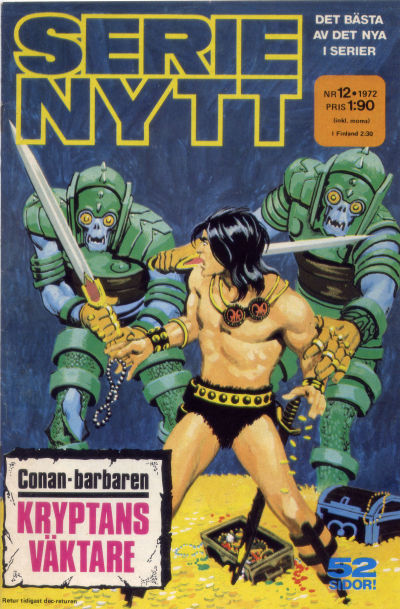 Cover for Serie-nytt [delas?] (Semic, 1970 series) #12/1972