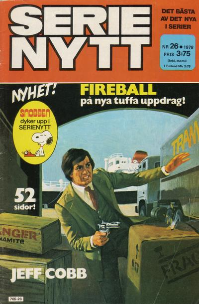 Cover for Serie-nytt [delas?] (Semic, 1970 series) #26/1978