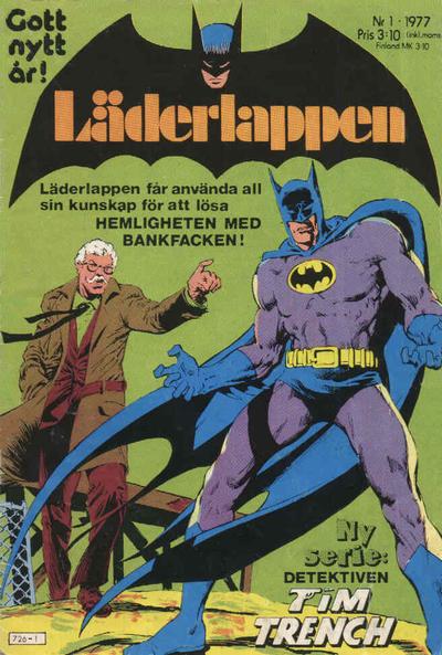 Cover for Läderlappen (Semic, 1976 series) #1/1977