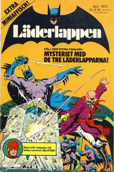 Cover for Läderlappen (Semic, 1976 series) #6/1977