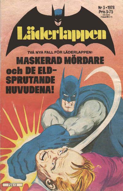 Cover for Läderlappen (Semic, 1976 series) #3/1978