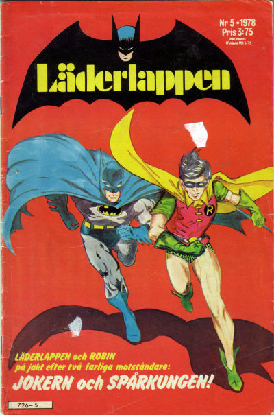 Cover for Läderlappen (Semic, 1976 series) #5/1978