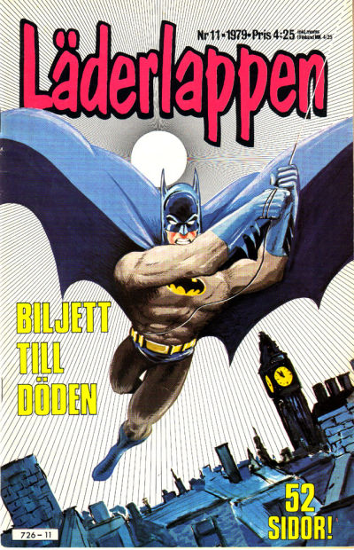 Cover for Läderlappen (Semic, 1976 series) #11/1979