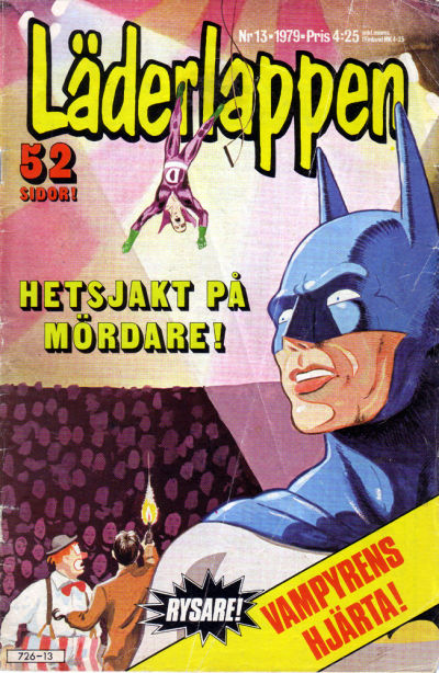 Cover for Läderlappen (Semic, 1976 series) #13/1979