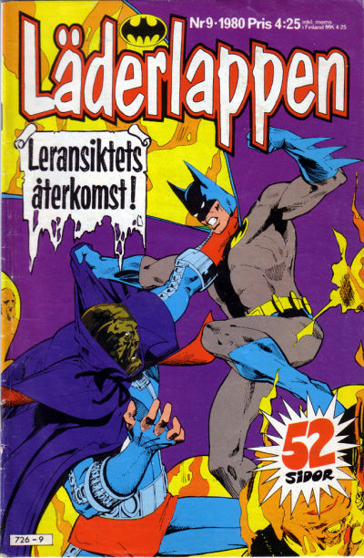 Cover for Läderlappen (Semic, 1976 series) #9/1980
