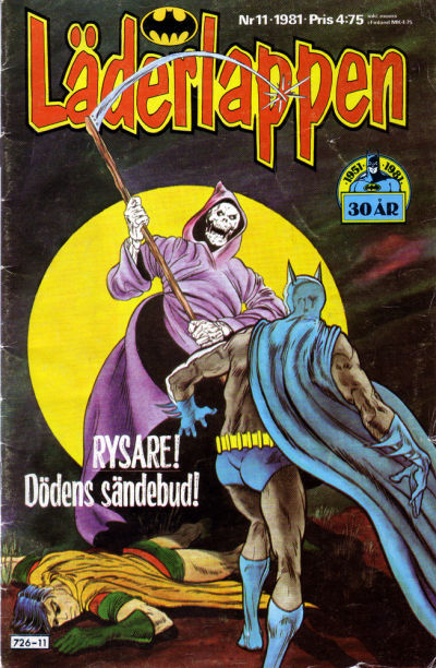 Cover for Läderlappen (Semic, 1976 series) #11/1981