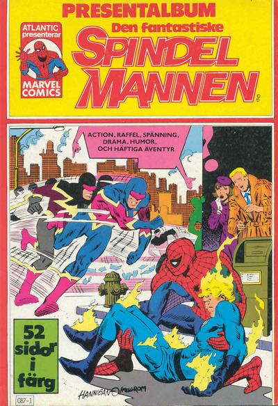 Cover for Spindelmannen superseriealbum (Atlantic Förlags AB, 1979 series) #10