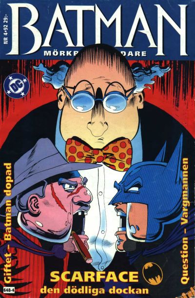 Cover for Batman - Mörkrets riddare (Epix, 1992 series) #4/92 [4/1992]