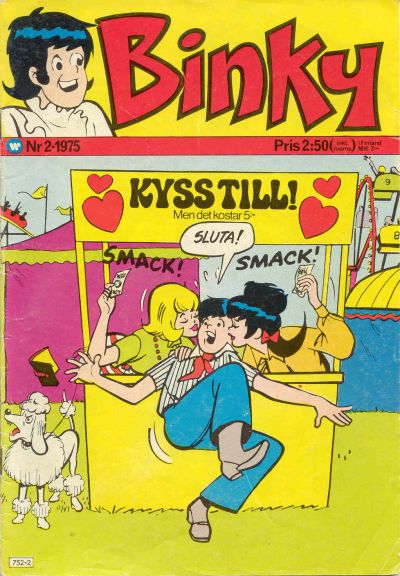 Cover for Binky (Williams Förlags AB, 1971 series) #2/1975