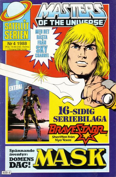 Cover for Satellitserien (Atlantic Förlags AB; Pandora Press, 1987 series) #4/1988
