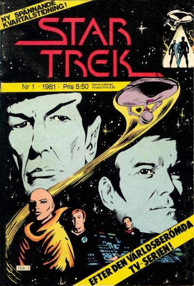 Cover for Star Trek (Atlantic Förlags AB, 1981 series) #1/1981