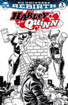 Cover Thumbnail for Harley Quinn (2016 series) #1 [Comic*Pop Collectibles Mike Allred Black and White Cover]